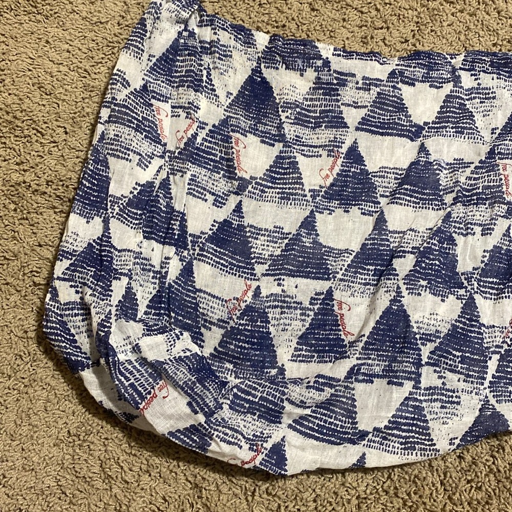 Free People | Reusable‎ Bag Muslin Graphic Print Hobo One Strap - Picture 2 of 7